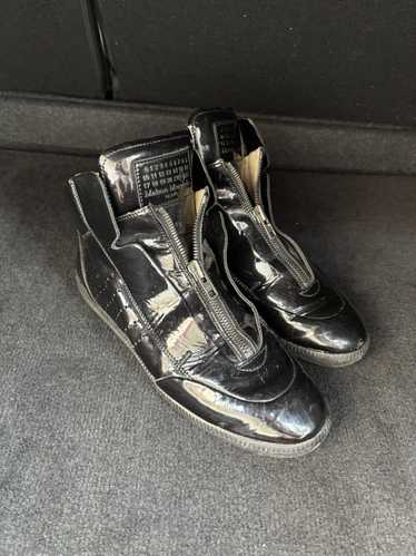 靴 Maison Margiela PVC Future 43 Maison Margiela Future Red PVC Men 10 43 Leather High Top