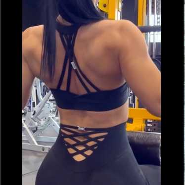 Bombshell sexy back leggings - Gem