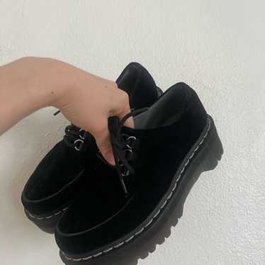 【最終価格】Dr.Martens aggy creeper shoe Dr Martens x Agyness Deyn 1461 Aggy Platform Creeper Black