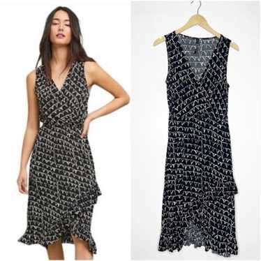 Anthropologie daphne wrap dress, - Gem