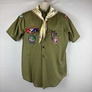 70's BOY SCOUTS OF AMERICA ヴィンテージジャケット Vintage Boy Scouts Of America Jacket Mens Medium Red Order