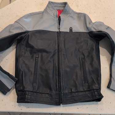 ジャケット・アウター 80s BMW MOTORCYCLE LEATHER JACKET Vintage 1980s 90s BMW Leather Motorcycle Jacket With Pads Sz