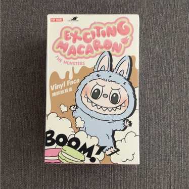正規POPMART THE MONSTERS LABUBU Toffeeマカロン Pop Mart Labubu The Monsters Exciting Macaron Toffee Vinyl