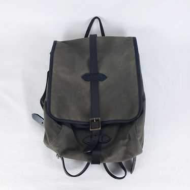 美品 FILSON TIN Cloth Back pack ワックス付 Filson Tin Cloth Backpack Black, backpack with style and