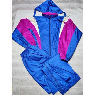 ウォーキング・ランニングウェア archive 80s asics set-up blouson nylon ウォーキング・ランニングウェア archive 80s asics set-up