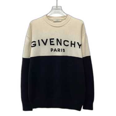 Givenchy Givenchy Givenchy Color Block Logo Knit … - image 1