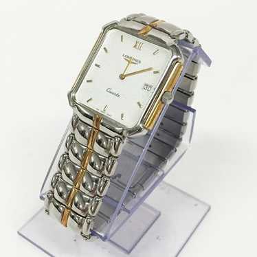 Longines クォーツ スクエア 時計 ロンジン LONGINES ヴィンテージ クオーツ時計 スクエア 金