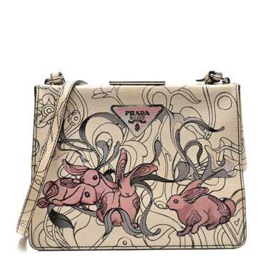 PRADA x JAMES JEAN コラボ トート&ショルダーバッグ New in: This stunning Prada x James Jean Bag, is a rare and