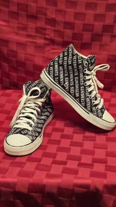 Vetements canvas sneakers - Gem