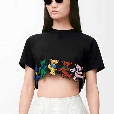 LOEWE モトクロスプリント コットンブレンド Tシャツ LOEWE モトクロスプリント コットンブレンド Tシャツ (LOEWE/T