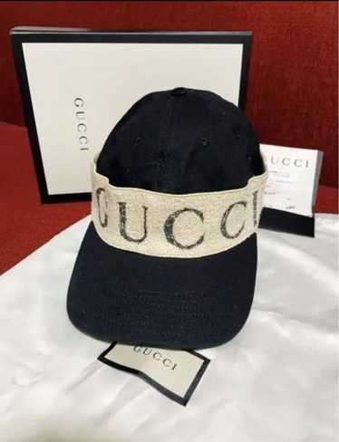 Gucci logo headband cap - Gem