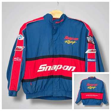【！！！SALE！！！】 Swingster/Snap-On/ジャケット Vintage Satin Men's Swingster Snap On Tools Black Satin