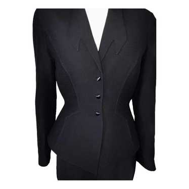 ティエリーミュグレージャケットブラック9AR 希少 THIERRY MUGLER ティエリーミュグレー 黒 ジャケット 9AR