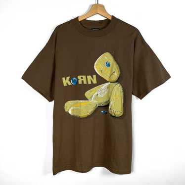 90S USA GIANT KORN オフィシャル ピギーバックガール Tシャツ Giant t-shirt 90s korn - Gem