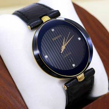 RADO Jubilee 4P Diamond 15.0283.3 black Quartz Ladies Watch