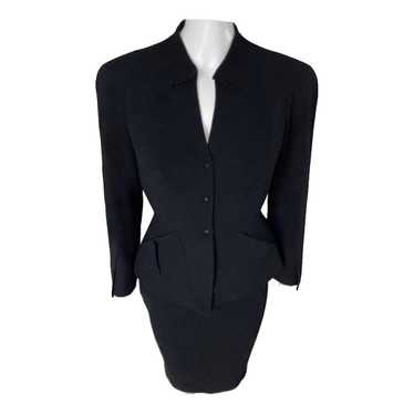 ティエリーミュグレージャケットブラック9AR 希少 Thierry Mugler - 80s 90s ティエリーミュグレー ライトニング