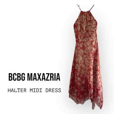 Bcbgmaxazria midi halter dress - Gem