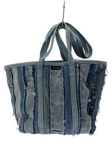 【国内発送★BALENCIAGA】BARBES MEDIUM SHOPPER バッグ デニム Balenciaga tote bag barbes - Gem