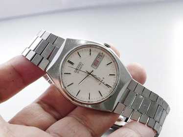 SEIKO QUARTZ TYPEⅡ7123-8100,SOLAR10-7000 1978 Seiko Type II 7123-7000 Quartz Dress Watch | DC Vintage