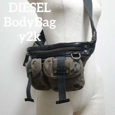 DIESEL Archive Canvas WaistBag Crossbody Diesel Medium Bags