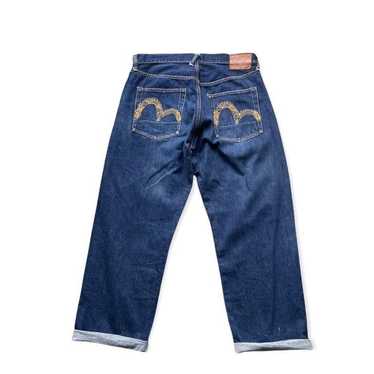 EVISU. Lot 2001 旧タグ小文字e道楽36×35 EVISU. Lot 2001 旧タグ小文字e道楽 36×35