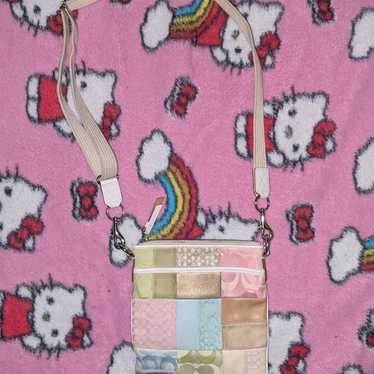 バッグ Couch Signature Patchwork Pouch Pink y2k Couch Signature Patchwork Pouch Pink y2k