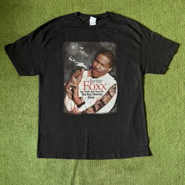 Tシャツ・カットソー [ROCK AMERICA] ROCK T SHIRTS (RAY CHARLES) Ray Charles T-Shirt | Blues Music Tee Shirt | Bluescentric