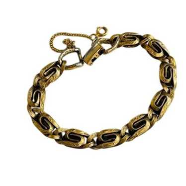 Vtg goldette bracelet - Gem