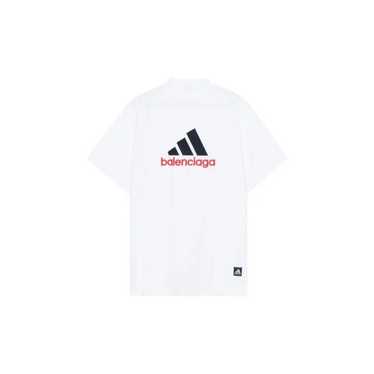 BALENCIAGA adidas コラボTシャツ　サイズ2 コラボ【BALENCIAGA】× adidas オーバーサイズ Tシャツ