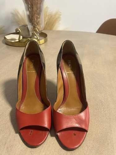 Fendi heels red size - Gem