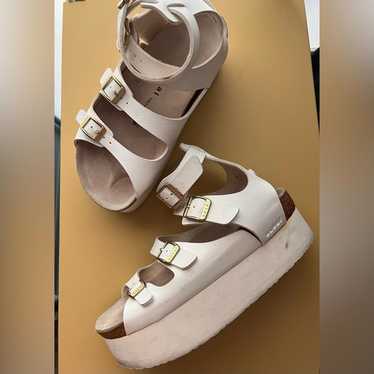 靴 sacai multiplesole sandals 25SS Sacai Multiple Sole Sandals in Black | Santa Fe Dry Goods