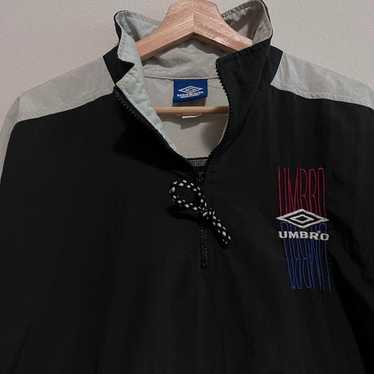 UNBRO アンブロ 90s AUTHENTIC Vintage ブラック XL デッドストック 90s VINTAGE UMBRO アンブロ カンガルー革