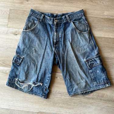 パンツ interstate Baggy denim shorts 90s 00s Vintage interstate denim shorts - Gem