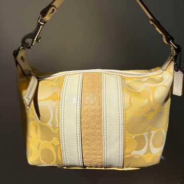 Yellow coach bag - Gem
