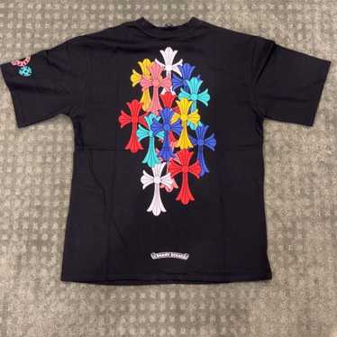 CHROME HEARTS Multi Color Cross Cemetery L/S 2色○関送無料○ Chrome Hearts Multi Color Cross Cemetery Hoodie Black Men's - US