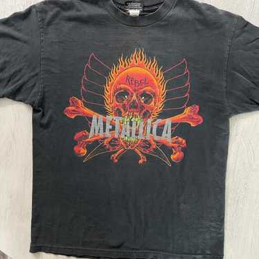 1997 llica pushead Tシャツ L ビンテージ 90s Vintage 90s Metallica Pushead T Shirt Large Size - Etsy