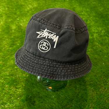 帽子 90s old vtg stussy fade bucket hat XL Stussy × Vintage Vintage 90s Stüssy Bucket Hat | Grailed