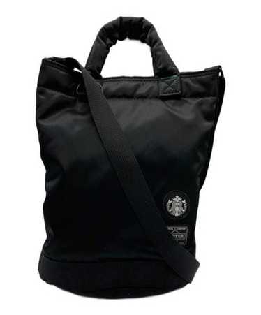 【新品】STARBUCKS x PORTER SHAPE DRUM BAG(S) PORTER x Starbucks coffee bean shape drum bag S black online