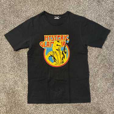 初期 90'S VINTAGE HYSTERIC GLAMOUR ニットTシャツ 90s 初期 HYSTERIC GLAMOUR 総柄 ニット Tシャツ