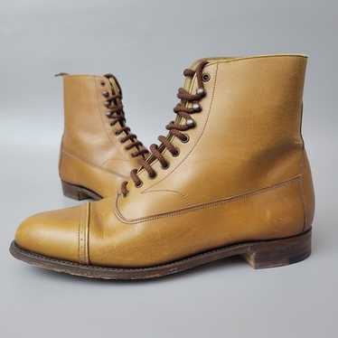 靴 60s Grenson Brown Plain Toe Blucher 靴 60s Grenson Brown Plain Toe Blucher 60s Grenson Brown