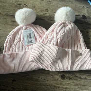 lululemon ピンク ニット帽 Lululemon pink cable knit - Gem