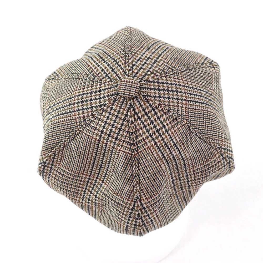 Miu Miu Miu Miu Miu Miu Glen check pattern Beret … - image 4