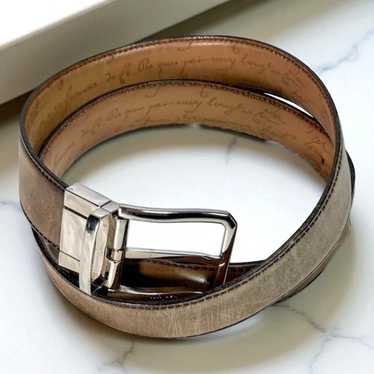 小物 Berluti belt calligraphy 85-34 Leather Berluti belt calligraphy 85-34 Leather