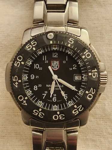 希少‼️ Luminox 3100 NAVY SEALS  ルミノックス 3100 LUMINOX NAVY SEAL Rare 3100 Mens Watch Stainless Steel