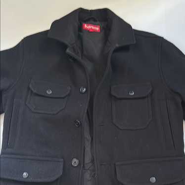 [tow@ ]Supreme Wool Cruiser Jacket ウー Supreme wool jacket - Gem