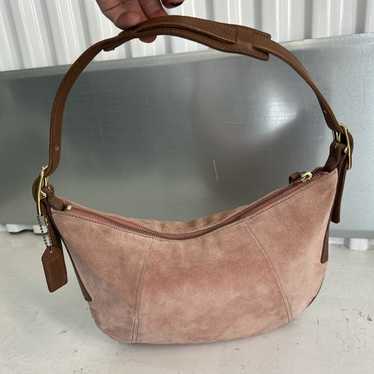 Vintage coach suede bucket - Gem