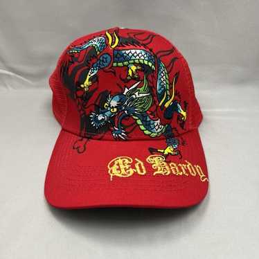 a maiden devil 鍵穴刺繍ベレー帽 Ed hardy embroidered cap - Gem