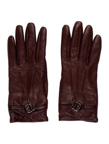 Leather gloves valentino - Gem