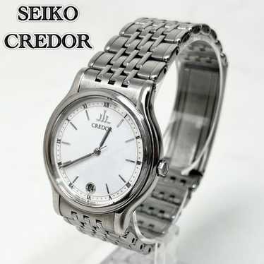 SEIKO セイコー CREDOR クレドール 腕時計 9572 6000メンズ Near MINT] Vintage SEIKO Credor 9572-6000 White Dial Quartz