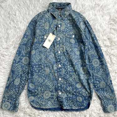 Rrl bandana indigo paisley - Gem